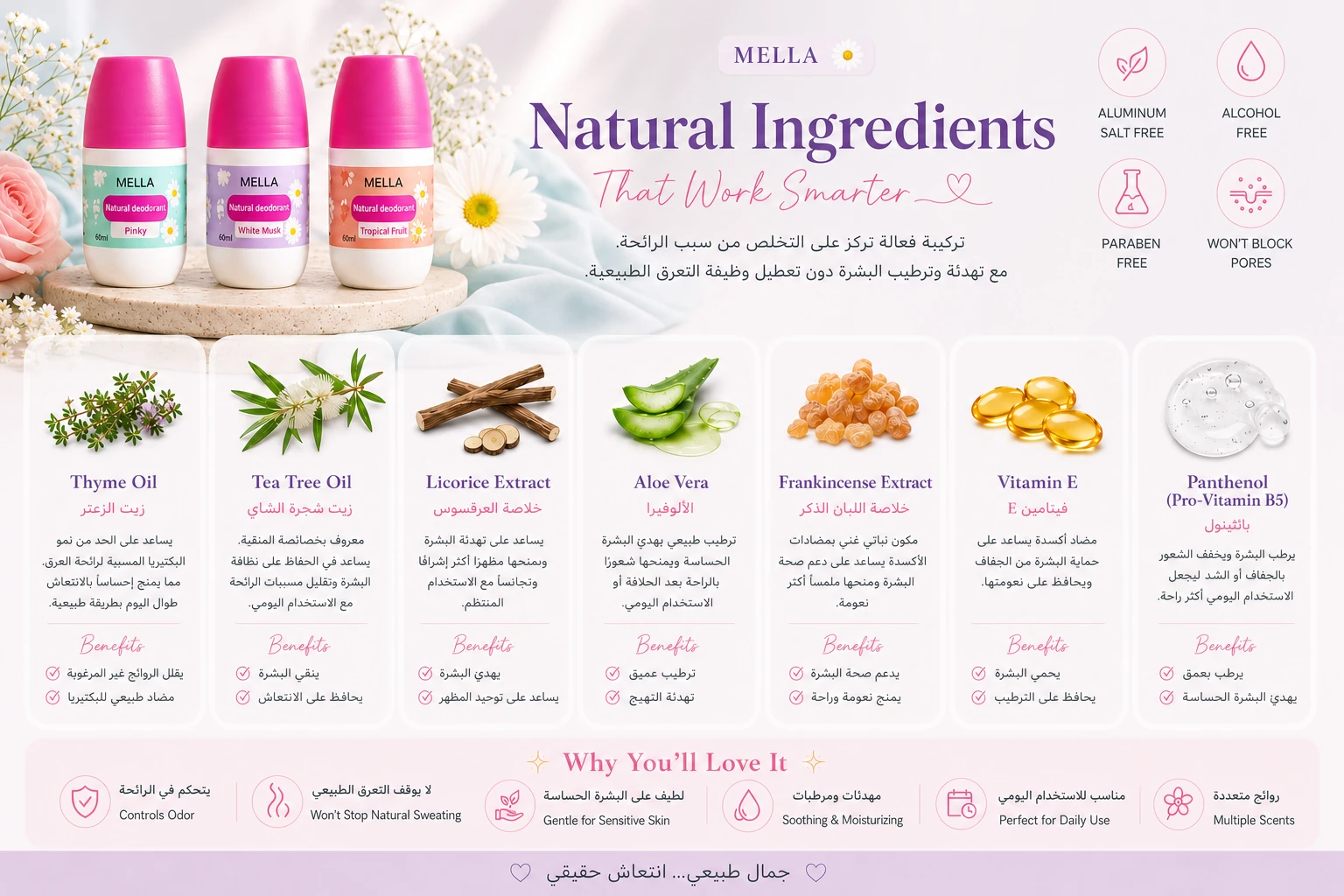 ⁦P09 - Deodorant Roll-On⁩ - الصورة ⁦13⁩