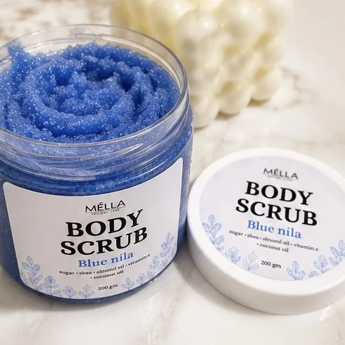 سكراب النيلة الزرقا - Blue Nila Body Scrub (P03)
